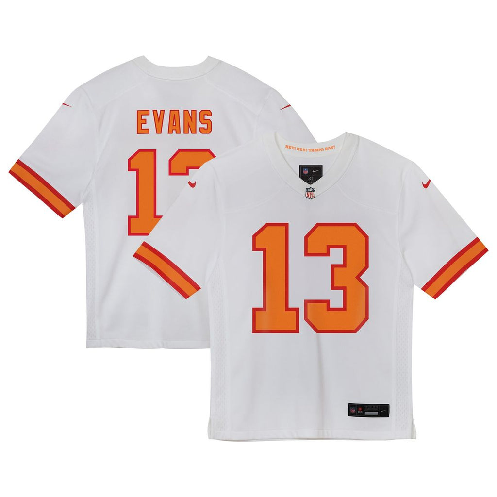 Mike Evans '76 Tampa Bay Buccaneers Preschool  Game Official Jersey - White