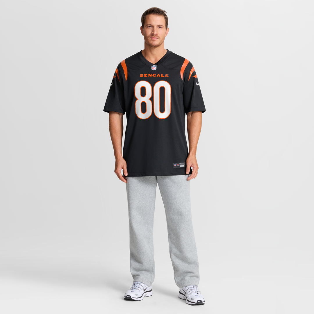 Andrei Iosivas Cincinnati Bengals Nike Team Game Jersey - Black