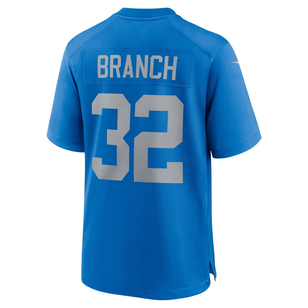Brian Branch Detroit Lions Nike Alternate Game Official Jersey -  Blue