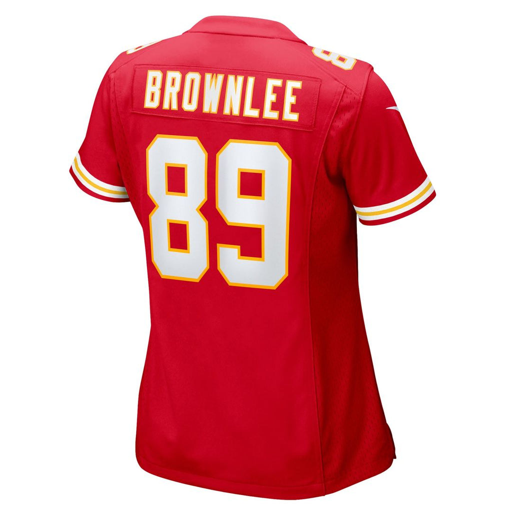 Jason Brownlee Kansas City Chiefs Nike Women's Team Game Jersey - Red