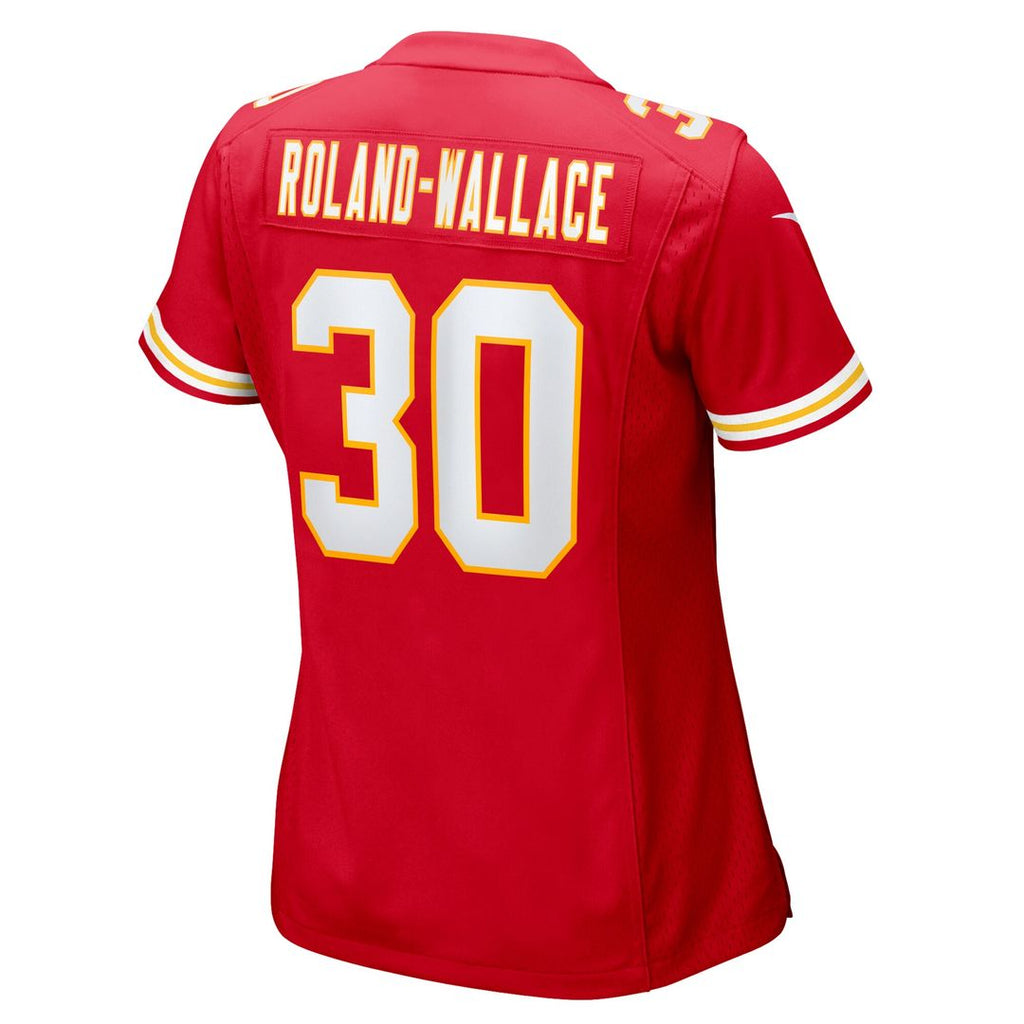 Chris Roland-Wallace Kansas City Chiefs Nike Women's Game Jersey - Red