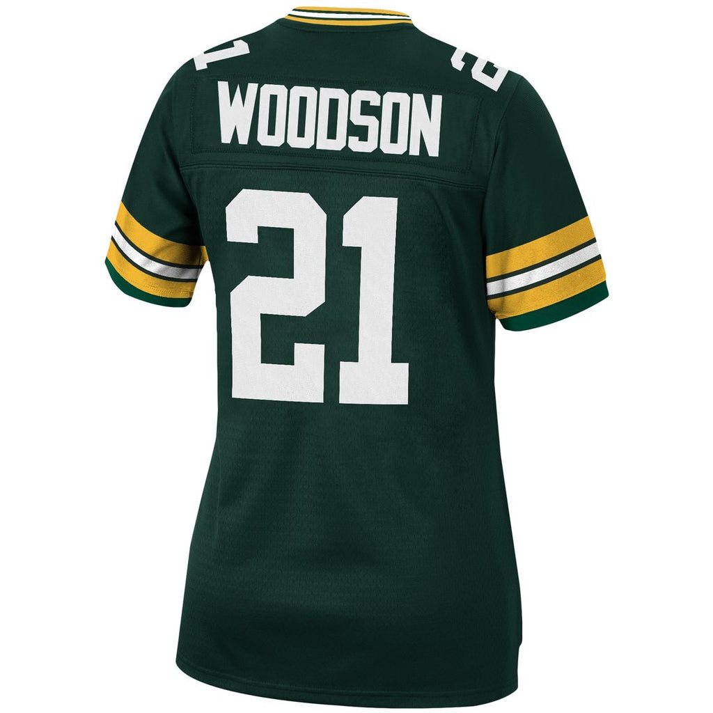 Charles Woodson Green Bay Packers Mitchell & Ness Women's 2010 Legacy Player Replica Jersey - Green