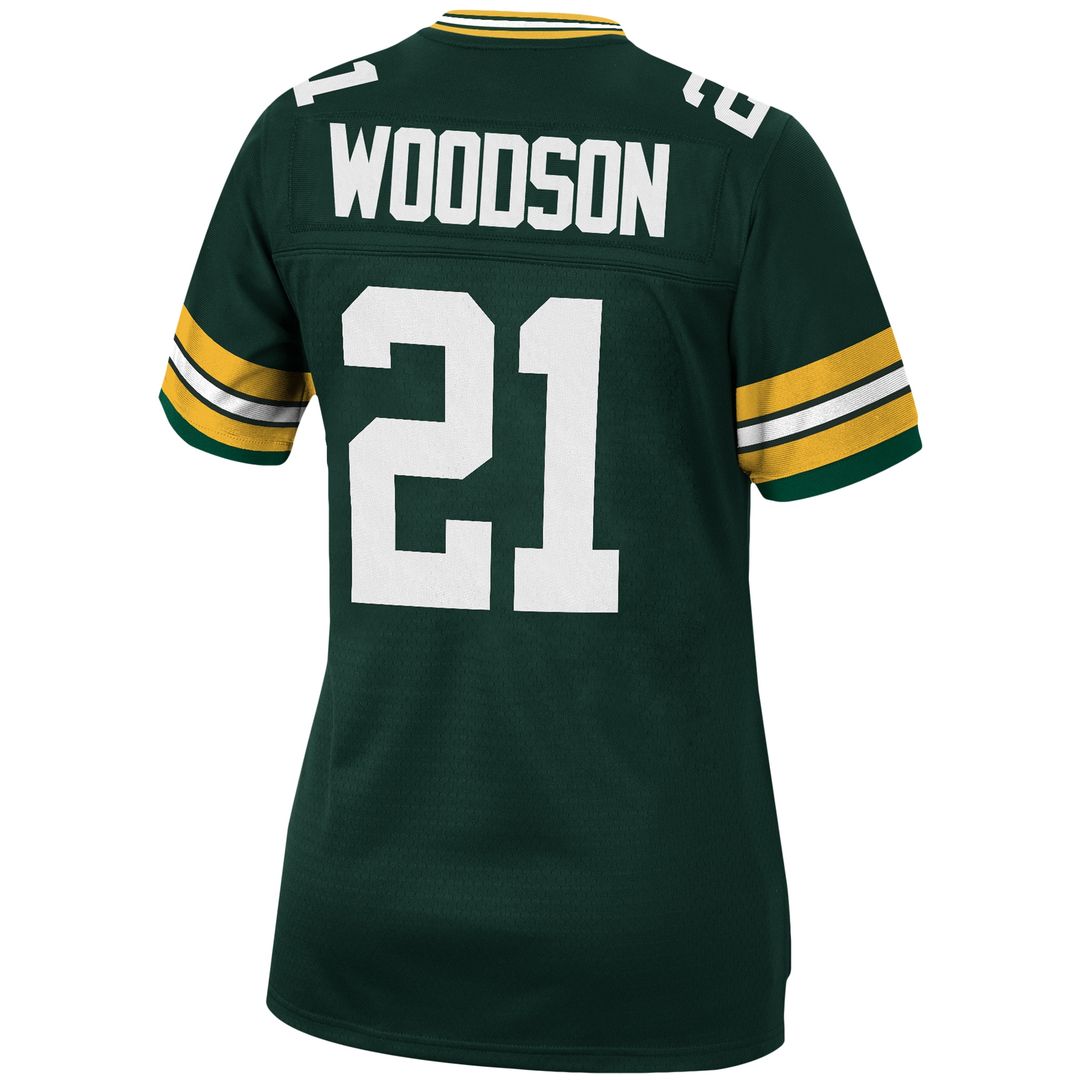 Charles Woodson Green Bay Packers Mitchell & Ness Women's 2010 Legacy Player Replica Jersey - Green