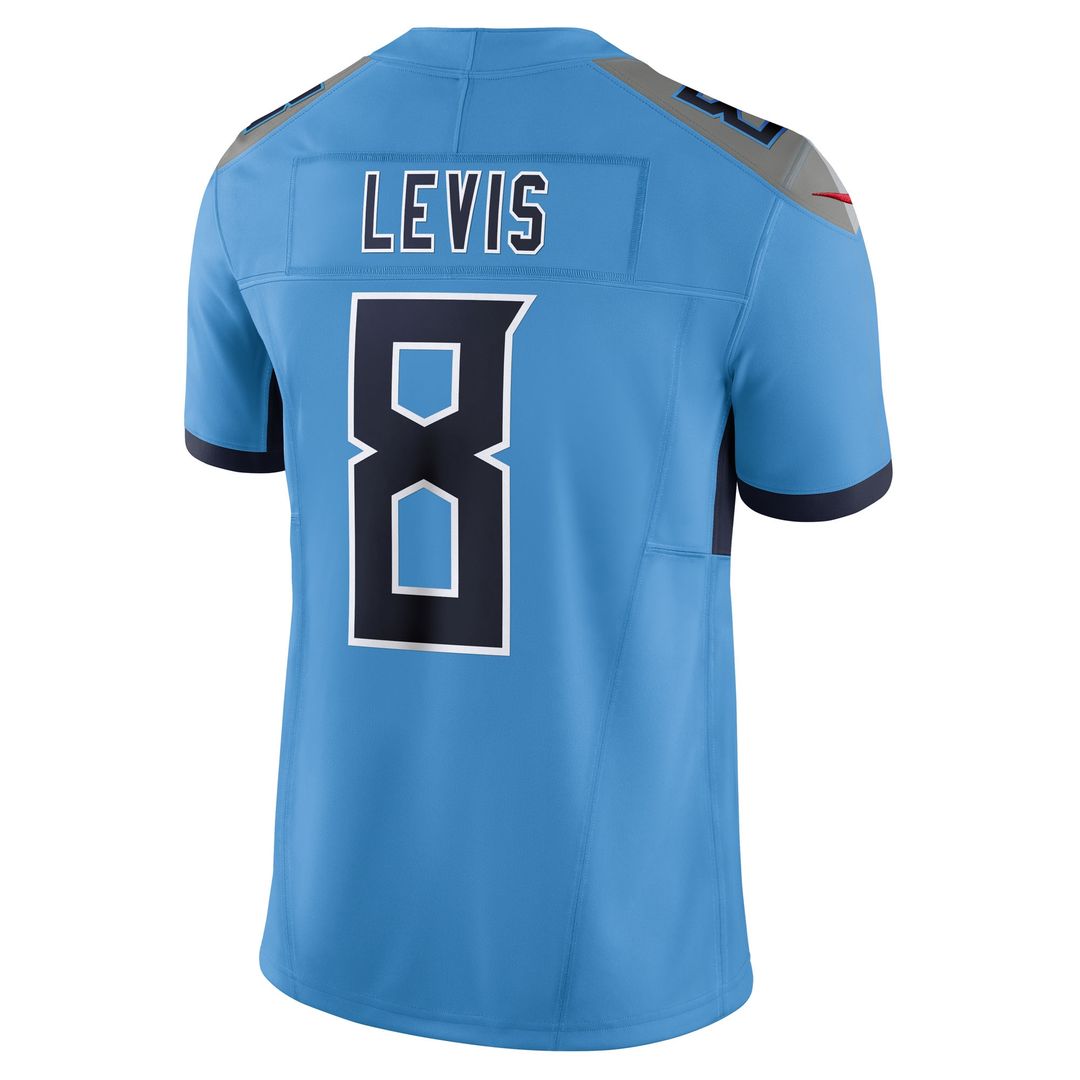 Will Levis Tennessee Titans Nike Alternate  Vapor F.U.S.E. Limited Official Jersey - Light Blue
