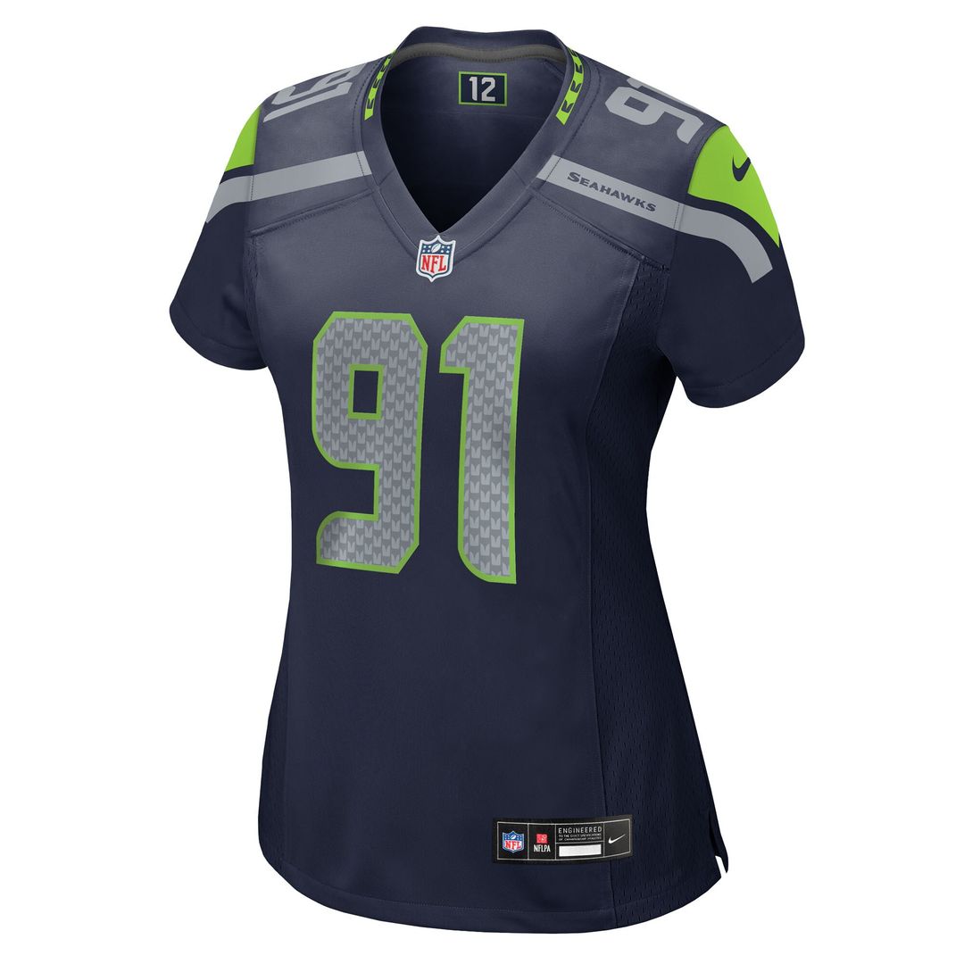 Byron Murphy II Seattle Seahawks Nike Women's Team Game Jersey - College Navy