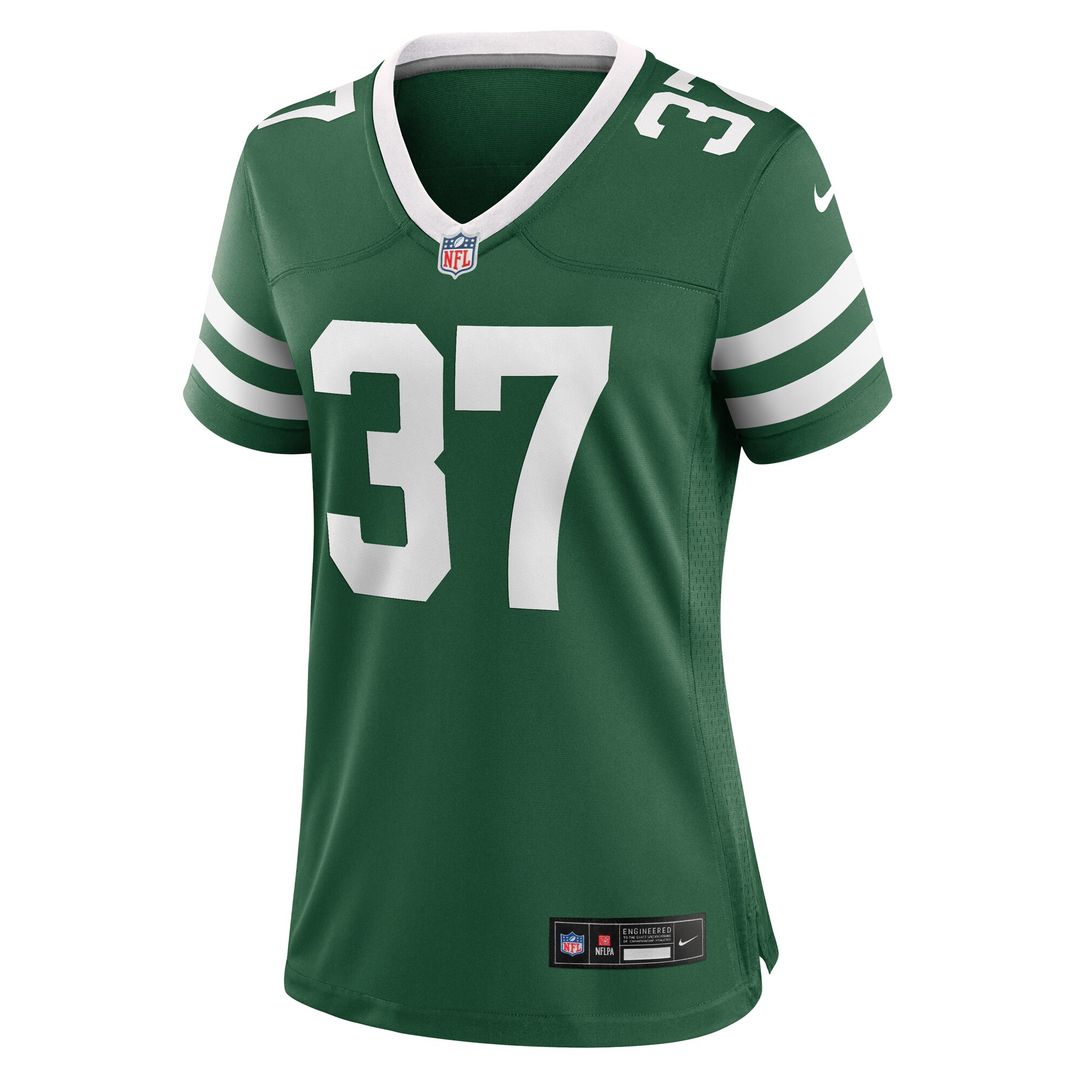 Qwan'tez Stiggers New York Jets Nike Women's Game Official Jersey - Legacy Green