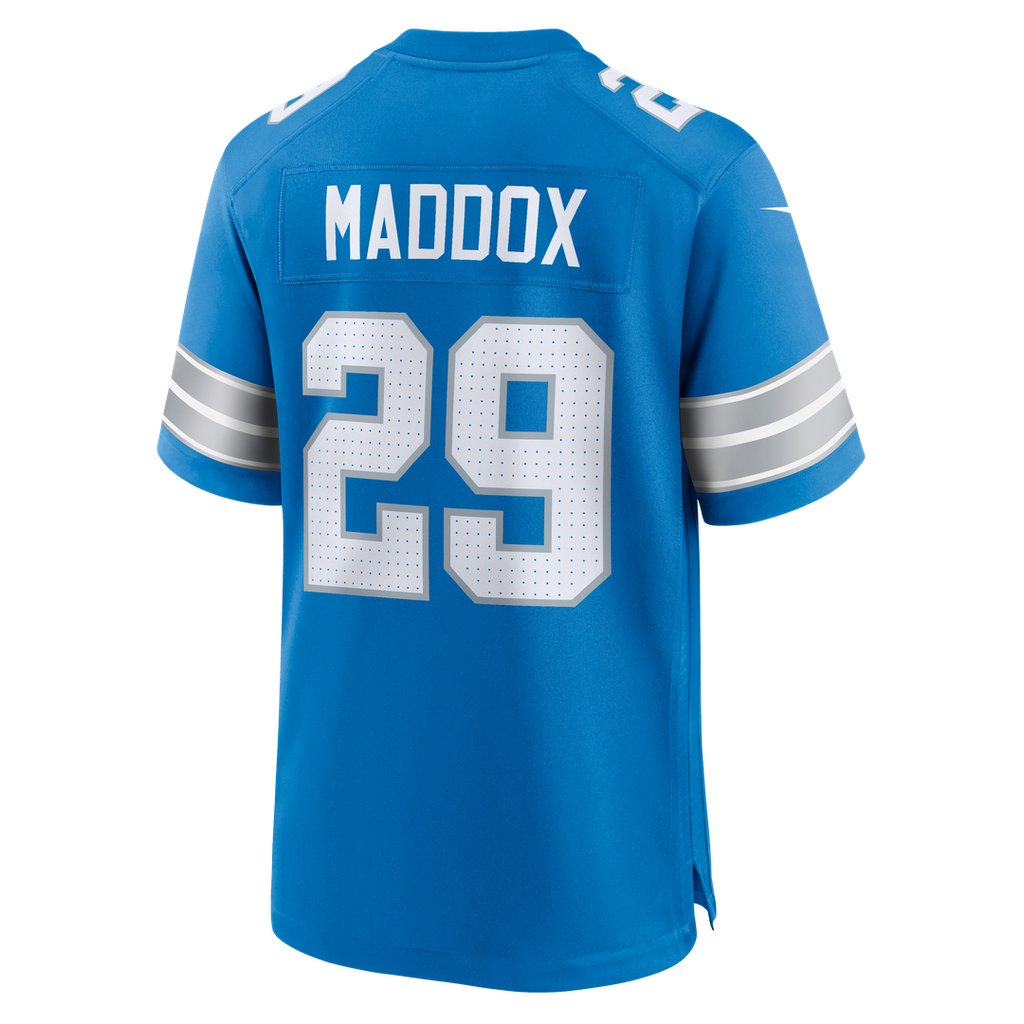 Avonte Maddox Detroit Lions Nike Team Game Official Jersey -  Blue