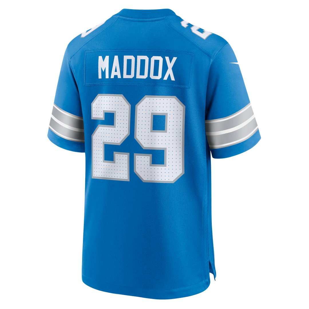 Avonte Maddox Detroit Lions Nike Team Game Official Jersey -  Blue