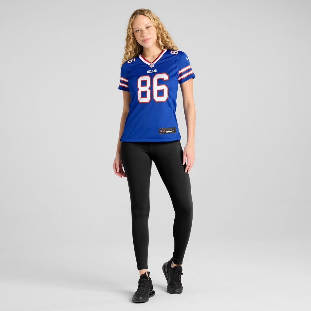 Dalton Kincaid Buffalo Bills Nike Women's Home Game Official Jersey - Royal