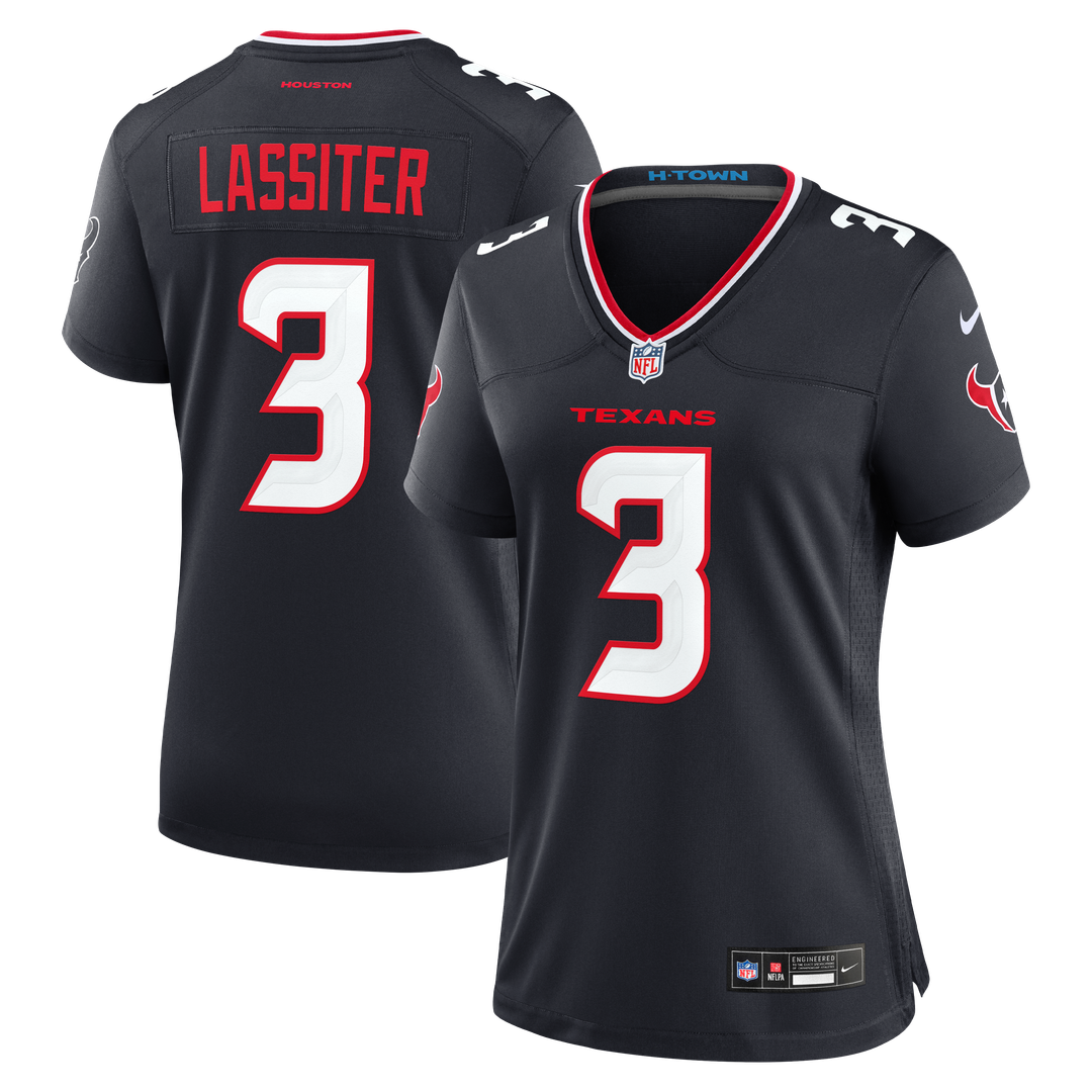 Kamari Lassiter Houston Texans Nike Women's Team Game Jersey - Navy