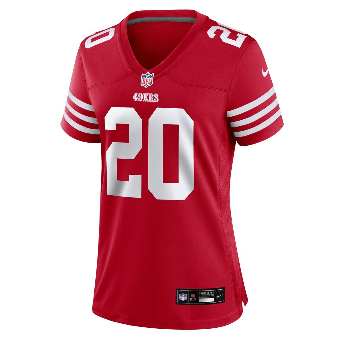 Upton Stout San Francisco 49ers Nike Women's Team Game Official Jersey -  Scarlet