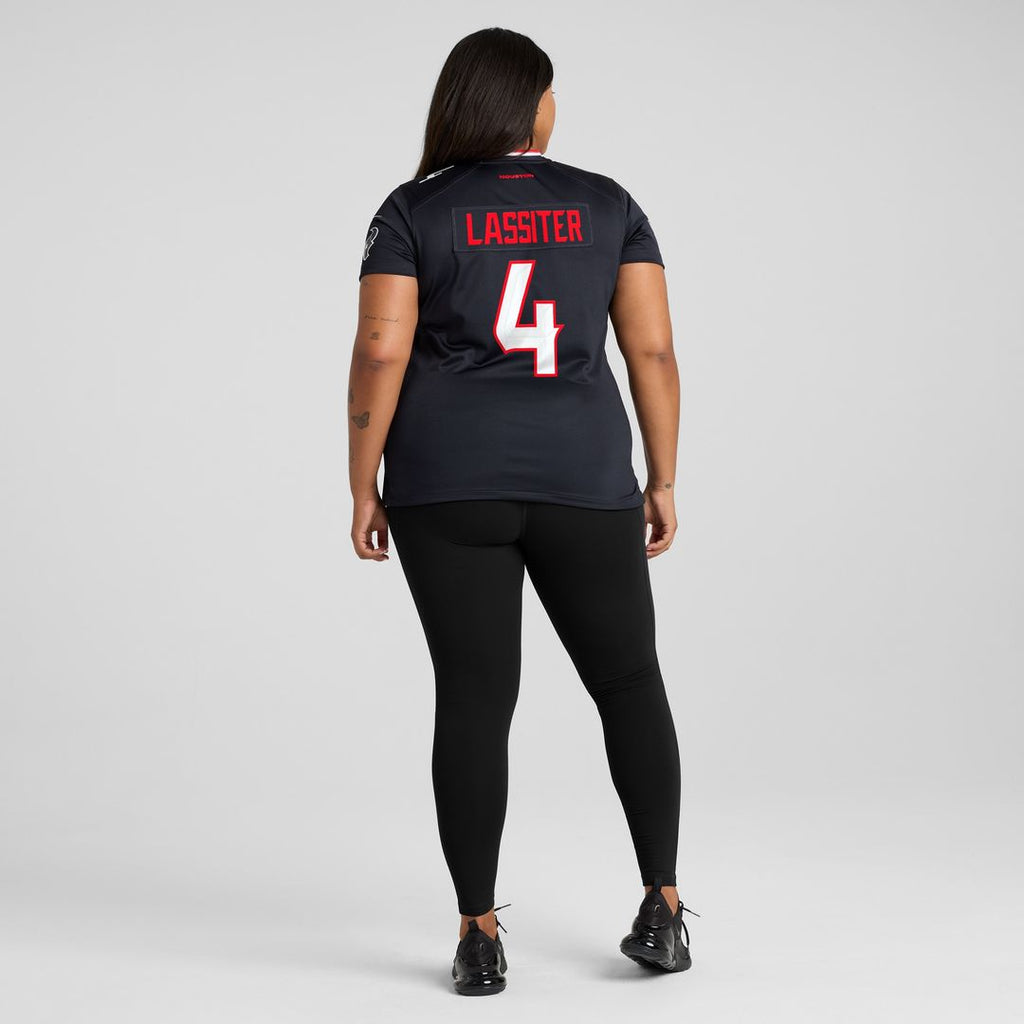 Kamari Lassiter Houston Texans Nike Women's Team Game Official Jersey -  Navy