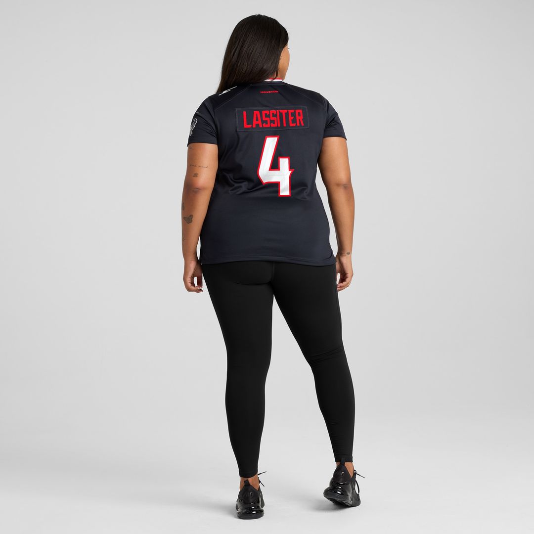 Kamari Lassiter Houston Texans Nike Women's Team Game Official Jersey -  Navy