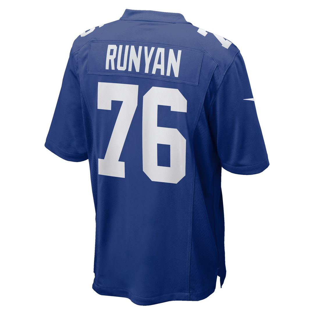 Jon Runyan New York Giants Nike Team Game Official Jersey -  Royal