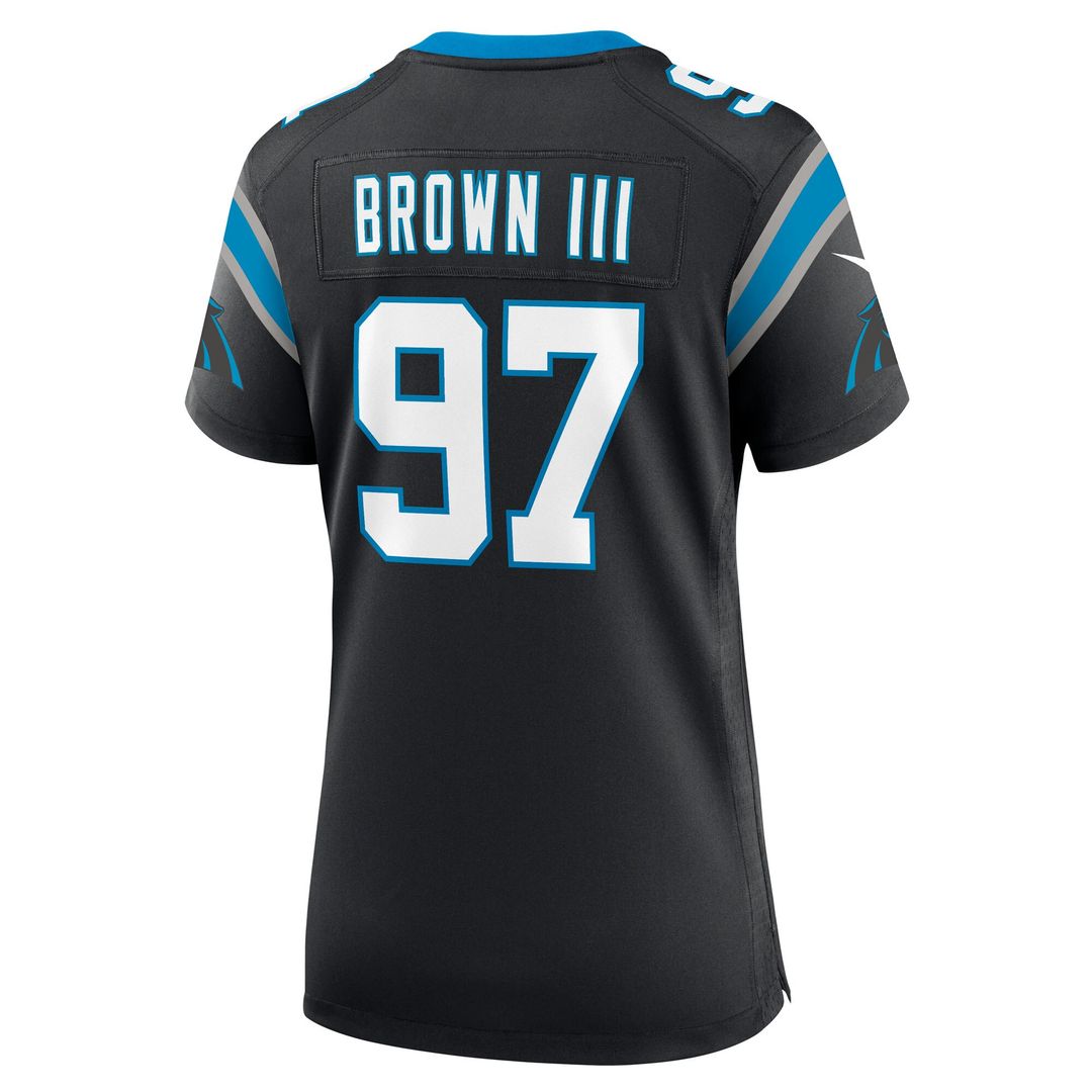Bobby Brown III Carolina Panthers Nike Women's Team Game Official Jersey -  Black
