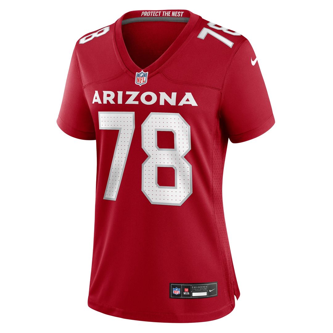 Josh Fryar Arizona Cardinals Nike Women's Team Game Jersey - Cardinal