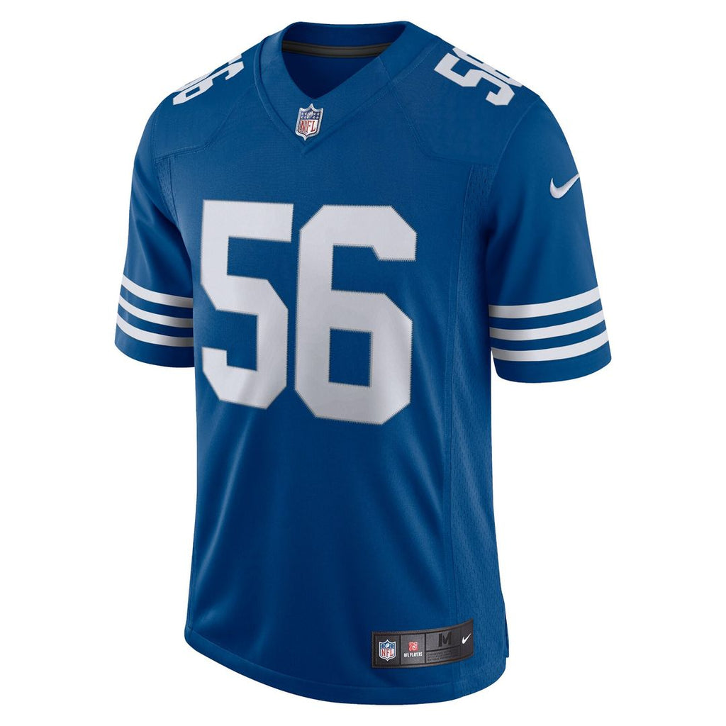 Men's Nike Quenton Nelson Royal Indianapolis Colts Alternate Vapor Limited Official Jersey