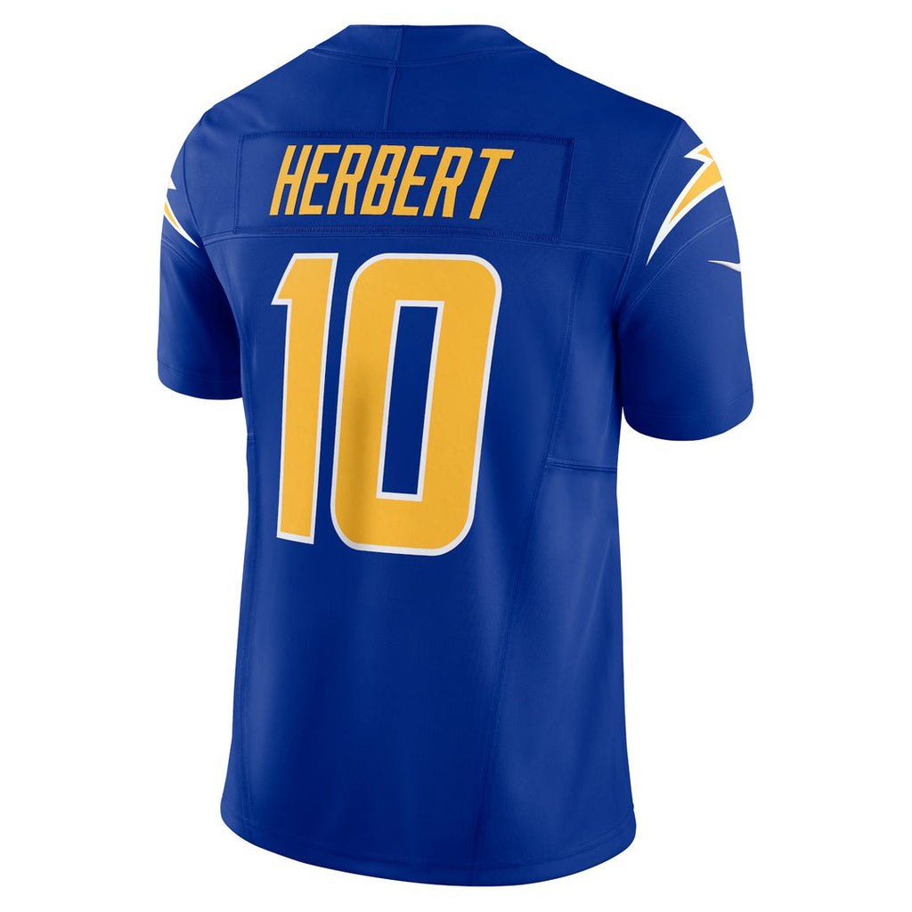 Justin Herbert Los Angeles Chargers Nike Vapor F.U.S.E. Limited Official Jersey - Royal