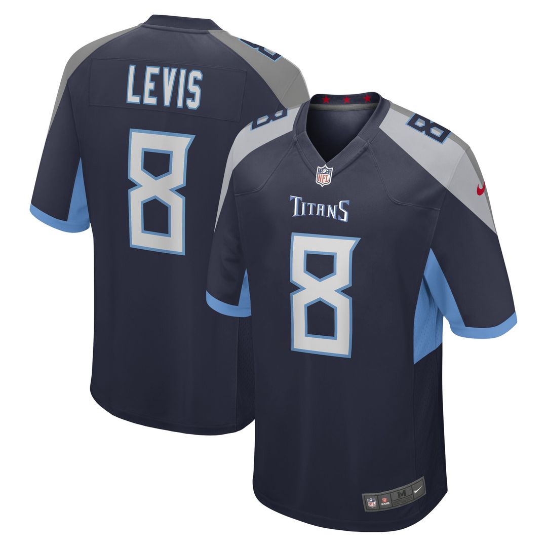 Will Levis Tennessee Titans Nike Game Jersey - Navy