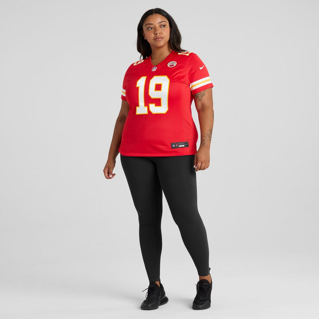 Kadarius Toney Kansas City Chiefs Nike Women's Game Player Jersey - Red