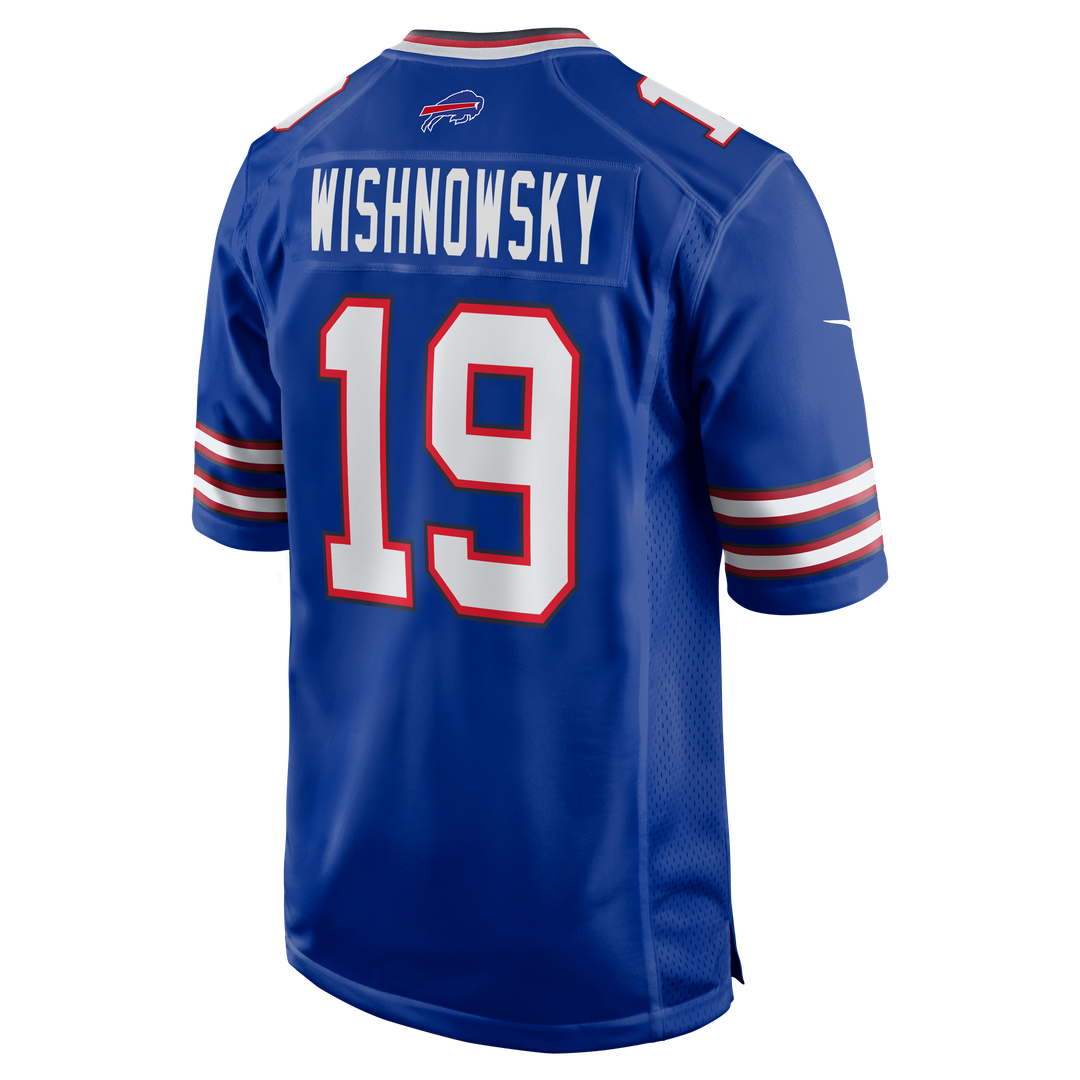 Mitch Wishnowsky Buffalo Bills Nike Team Game Official Jersey -  Royal