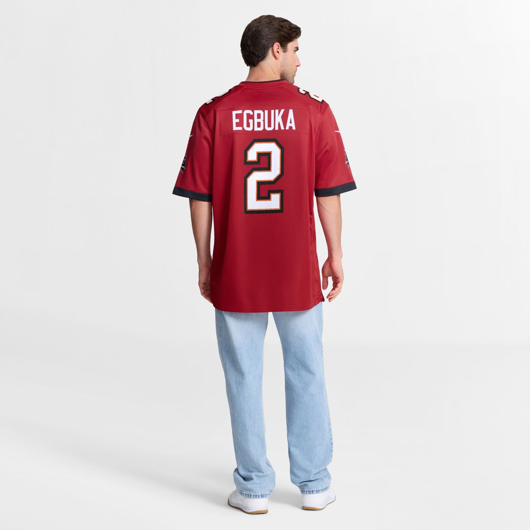 Emeka Egbuka Tampa Bay Buccaneers Nike Team Game Jersey - Red