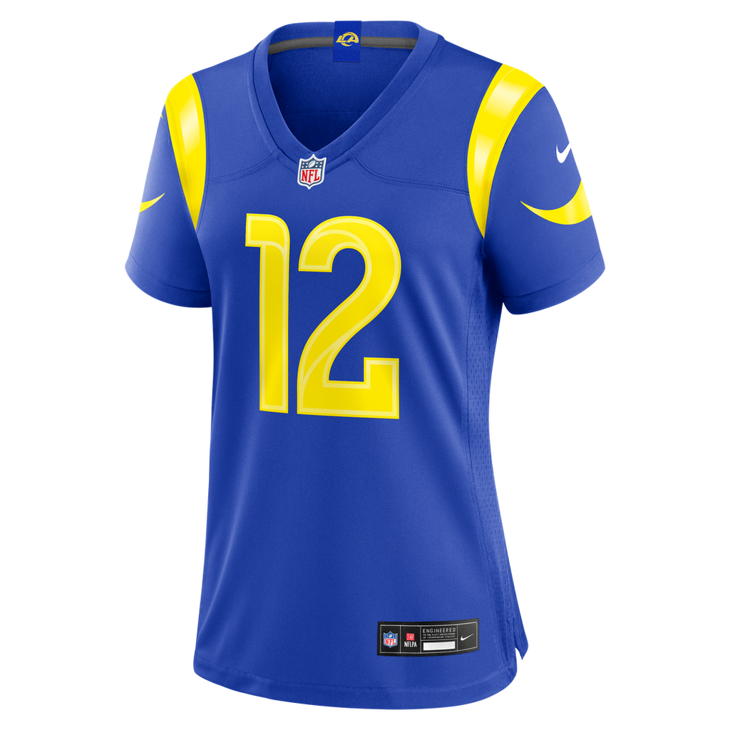 Puka Nacua Los Angeles Rams Nike Women's Game Official Jersey - Royal