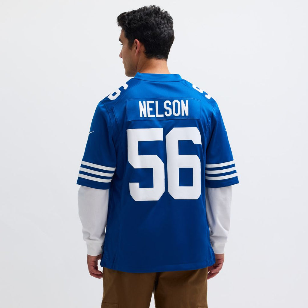 Men's Nike Quenton Nelson Royal Indianapolis Colts Alternate Vapor Limited Official Jersey