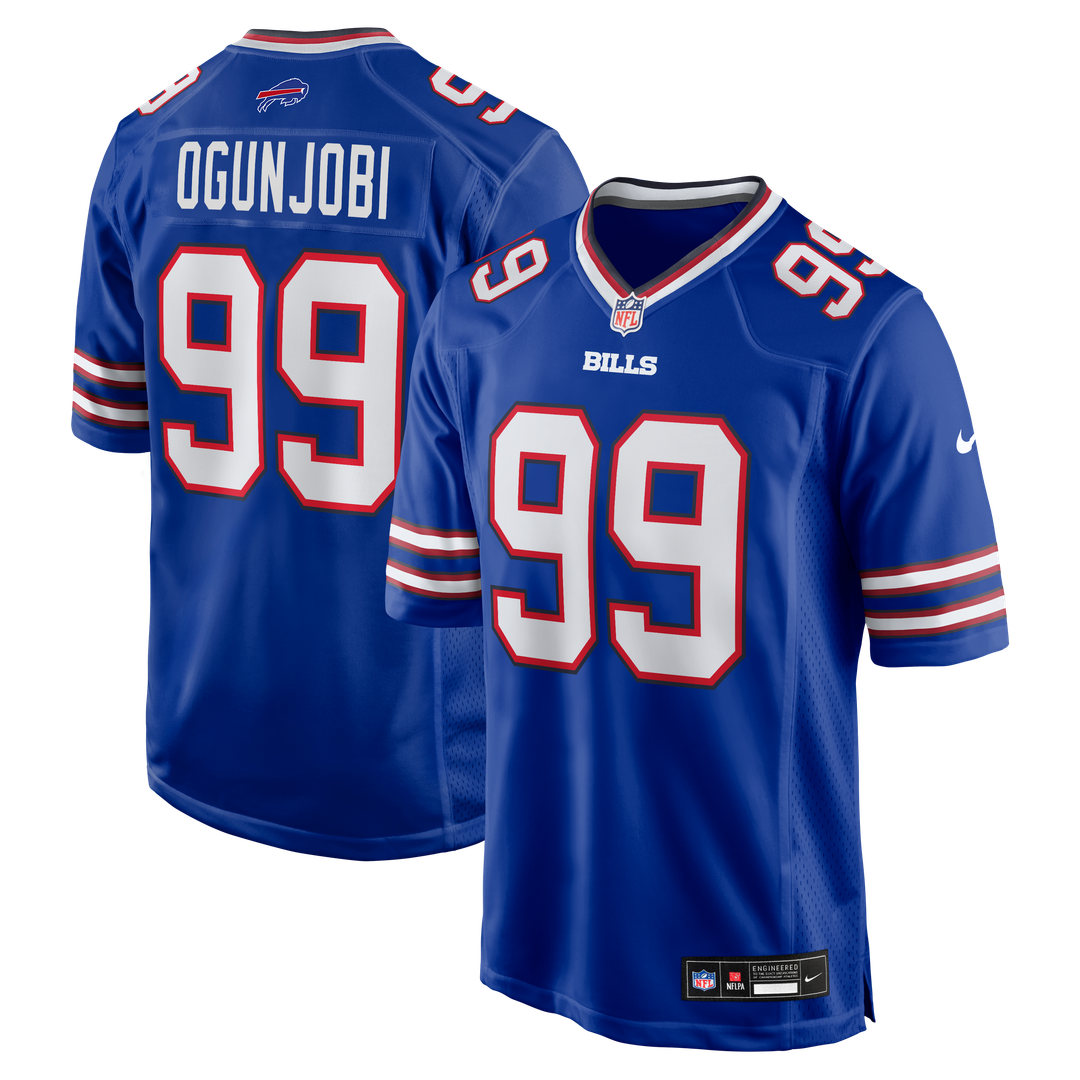 Larry Ogunjobi Buffalo Bills Nike Team Game Official Jersey -  Royal