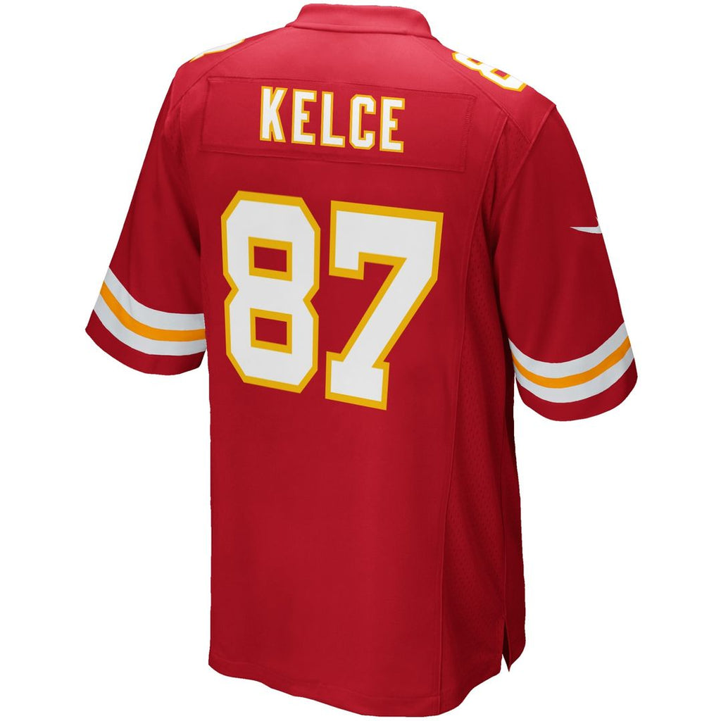 Travis Kelce Kansas City Chiefs Nike Youth Game Official Jersey - White
