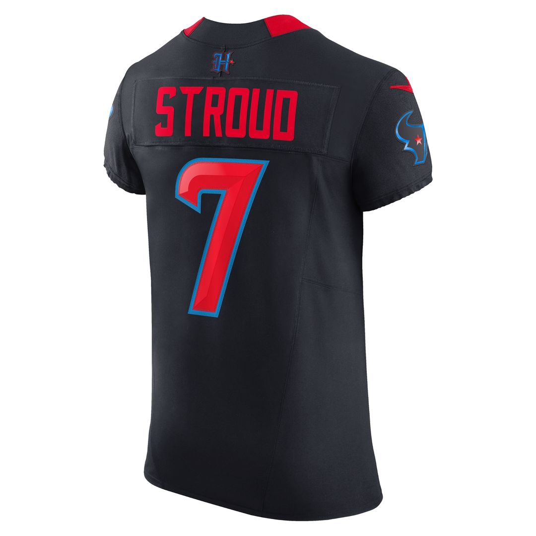 C.J. Stroud Houston Texans Nike Alternate 2 Vapor F.U.S.E. Elite Jersey - Navy