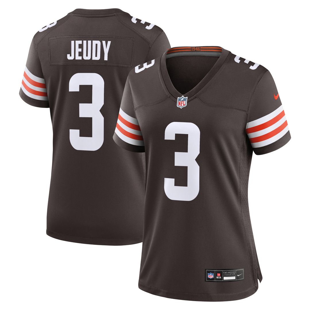 Jerry Jeudy Cleveland Browns Nike Women's  Game Official Jersey -  Brown