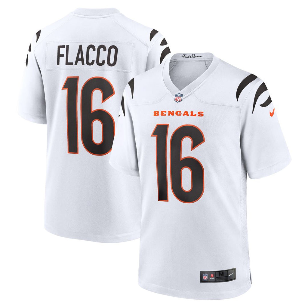 Joe Flacco Cincinnati Bengals Nike Game Official Jersey -  White