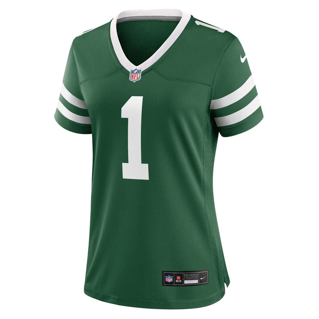 Ahmad Sauce Gardner New York Jets Nike Women's Game Official Jersey - Legacy Green