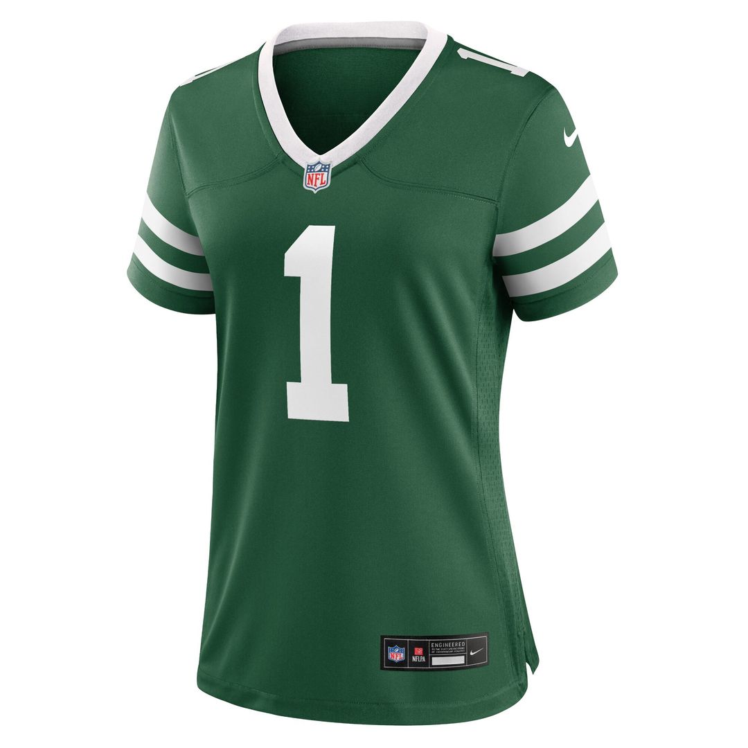 Ahmad Sauce Gardner New York Jets Nike Women's Game Official Jersey - Legacy Green