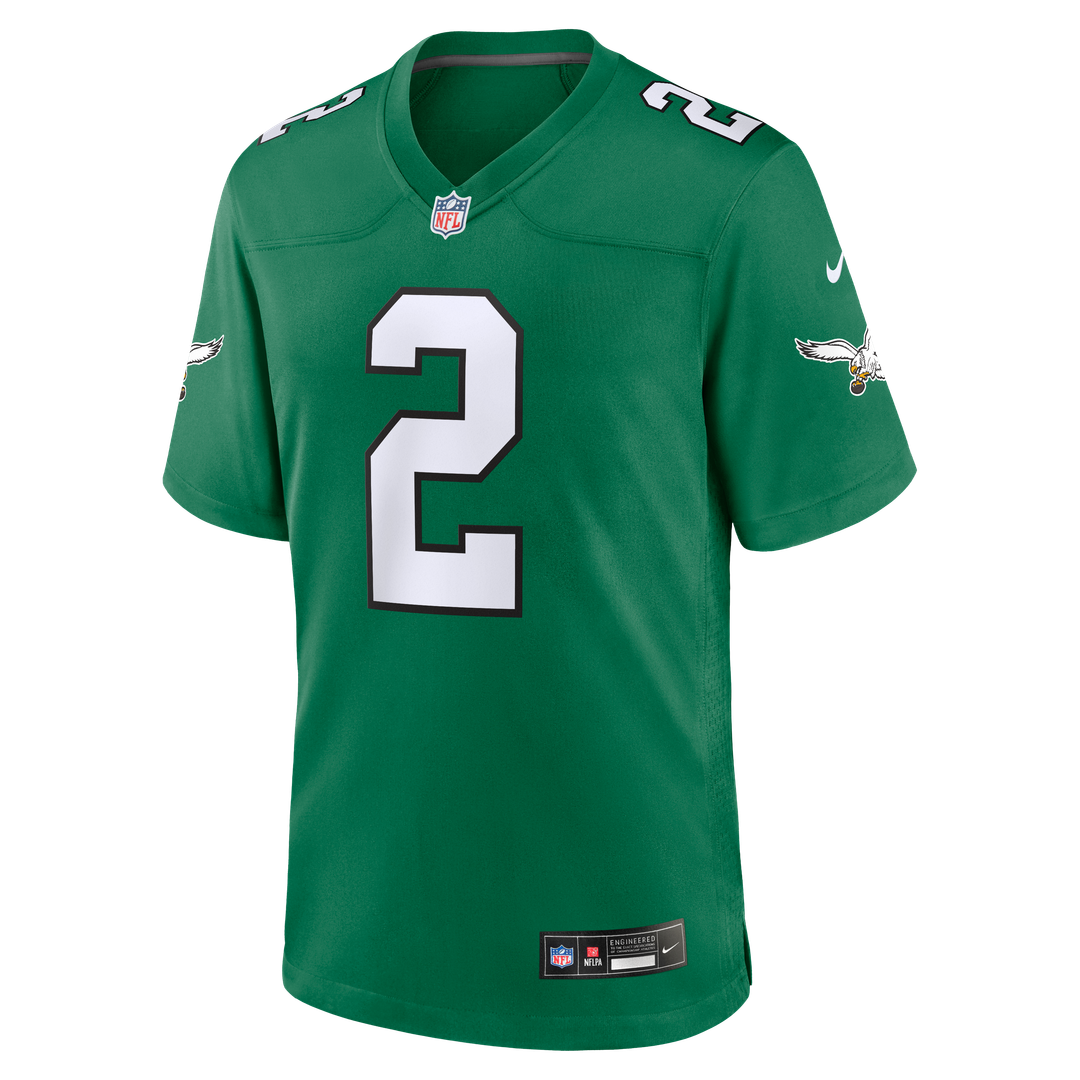 Tariq Woolen Philadelphia Eagles Nike Alternate Game Jersey - Kelly Green