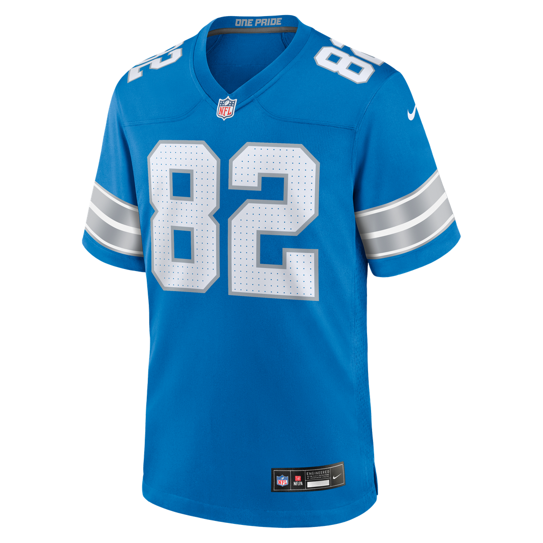 Thomas Gordon Detroit Lions Nike Team Game Official Jersey -  Blue