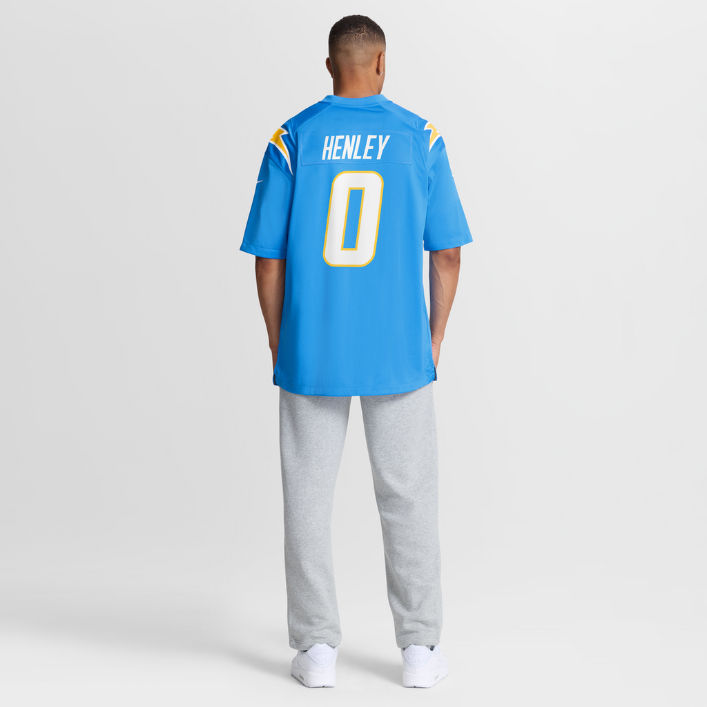Daiyan Henley Los Angeles Chargers Nike Team Game Official Jersey - Powder Blue