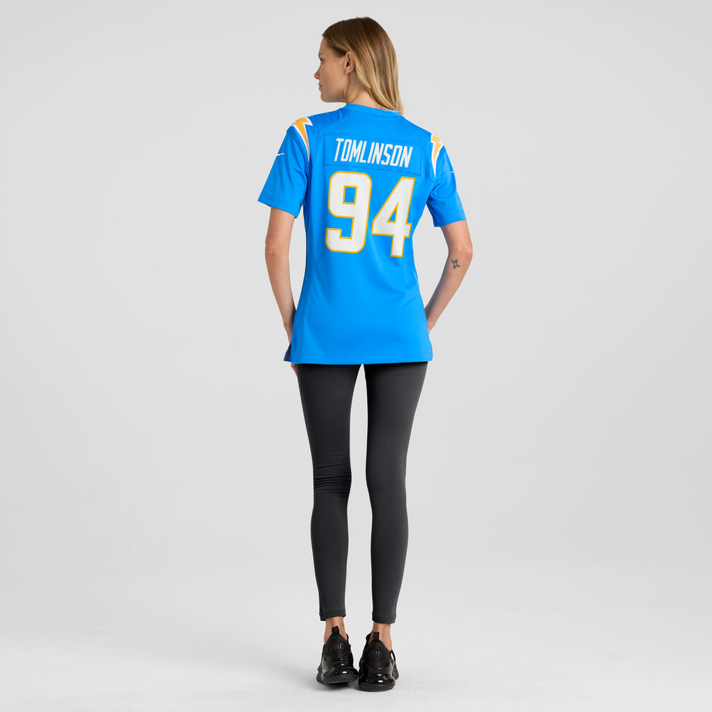 Dalvin Tomlinson Los Angeles Chargers Nike Women's Team Game Jersey - Powder Blue