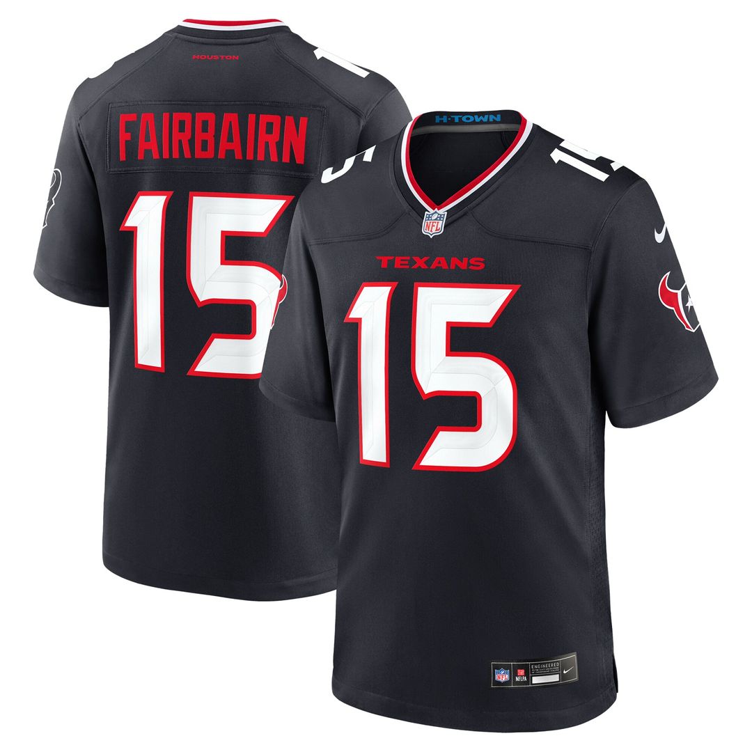 Ka'imi Fairbairn Houston Texans Nike Team Game Official Jersey -  Navy