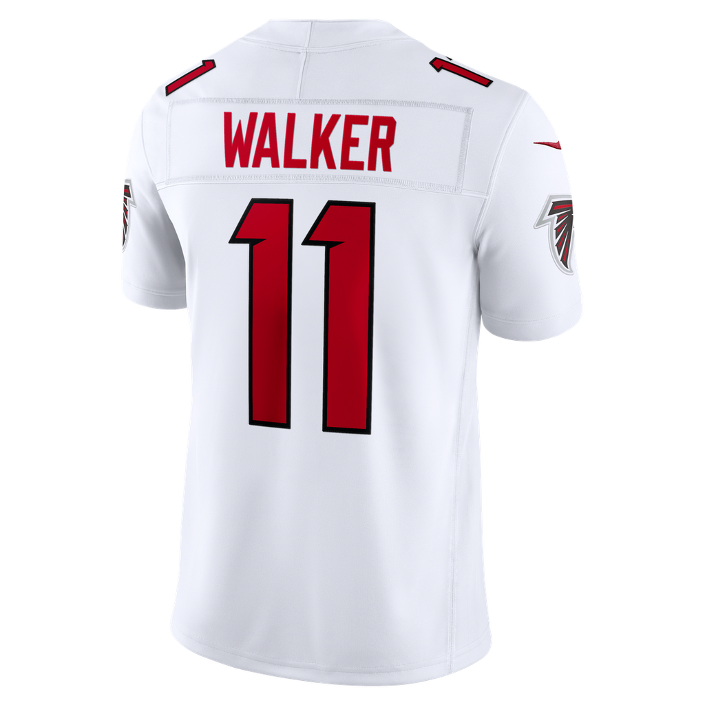 Jalon Walker Atlanta Falcons Nike Vapor F.U.S.E. Stitched Limited Official Jersey - White