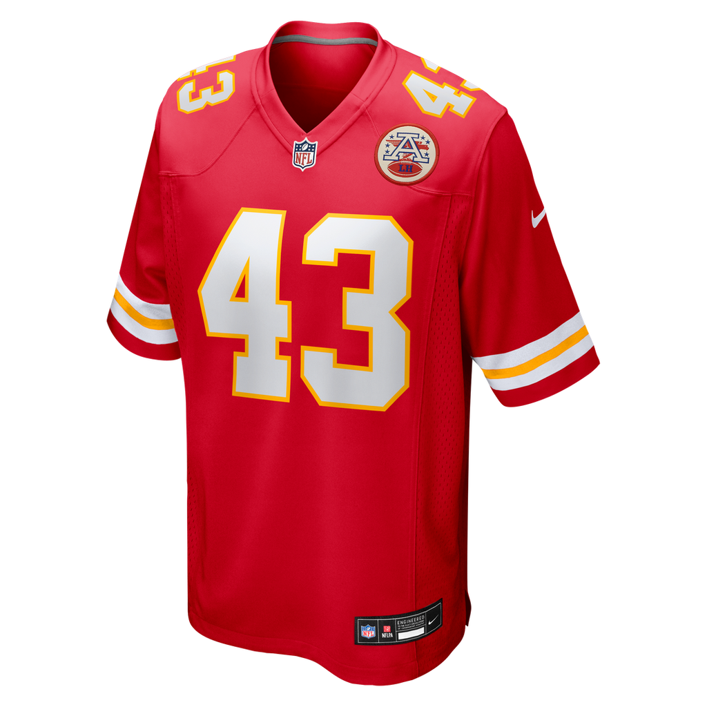 Jack Cochrane Kansas City Chiefs Nike Game Player Official Jersey - Red