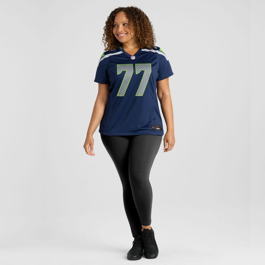 Bryce Cabeldue Seattle Seahawks Nike Women's Team Game Official Jersey -  College Navy