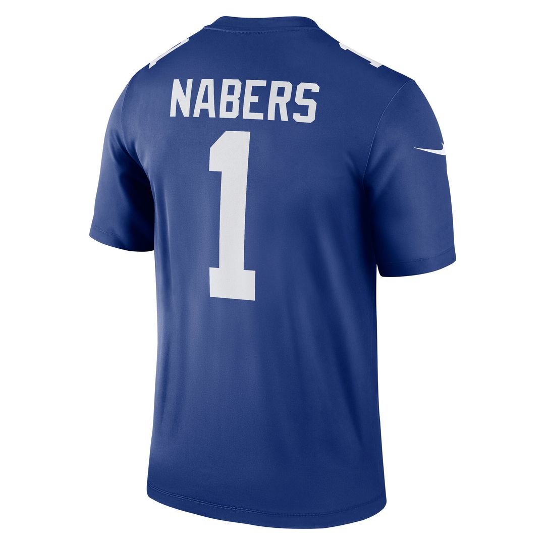 Malik Nabers New York Giants Nike Legend Player Performance Top - Royal