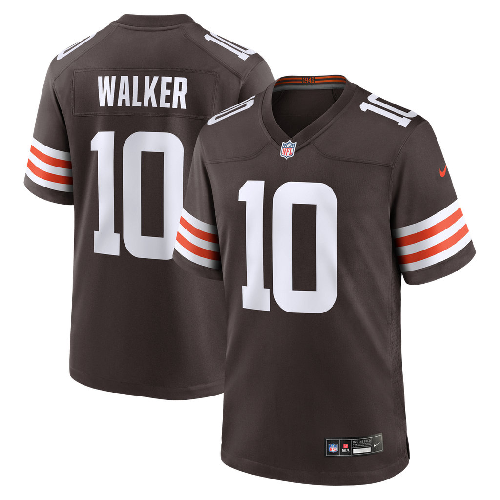 Phillip Walker Cleveland Browns Nike Team Game Jersey - Brown