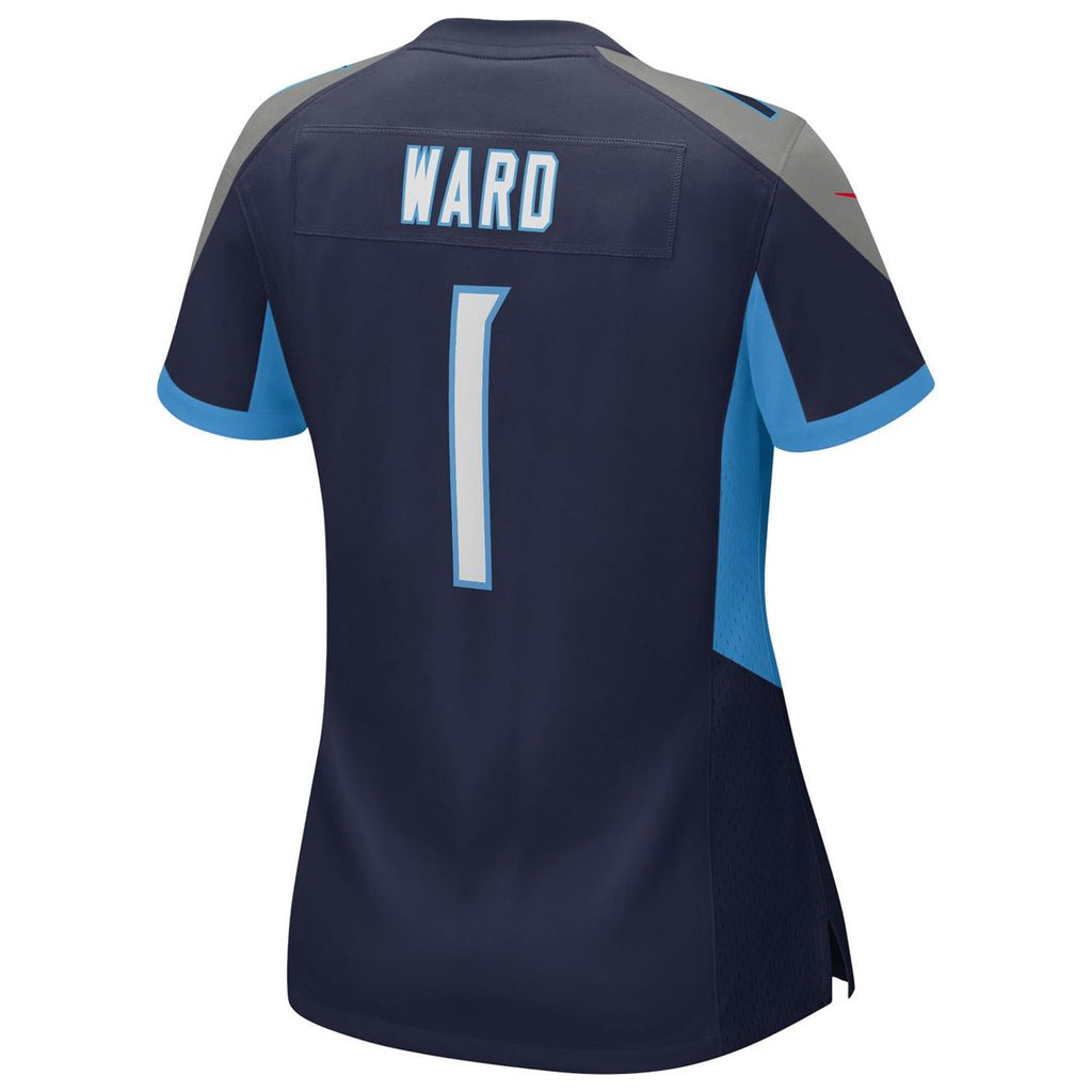 Cameron Ward Tennessee Titans Nike Women's Alternate Game Official Jersey - Navy
