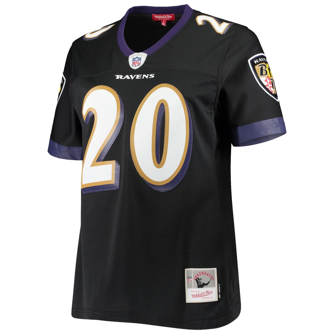 Ed Reed Baltimore Ravens Mitchell & Ness Women's Legacy Team Replica Jersey - Black