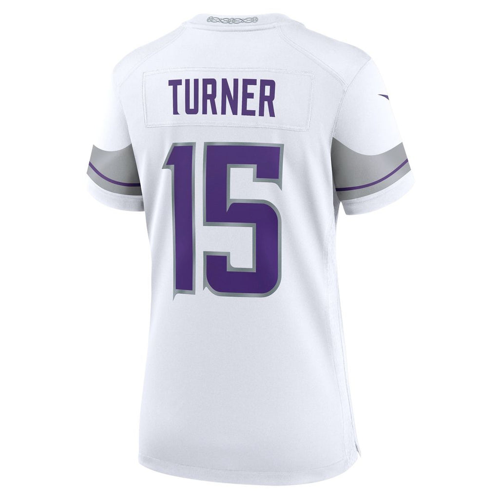 Dallas Turner Minnesota Vikings Nike Women's Alternate Game Official Jersey -  Purple