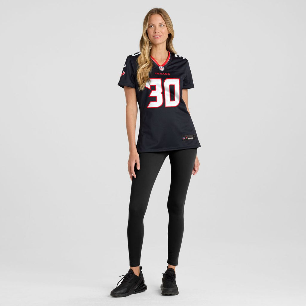 Brandon Codrington Houston Texans Nike Women's Team Game Jersey - Navy