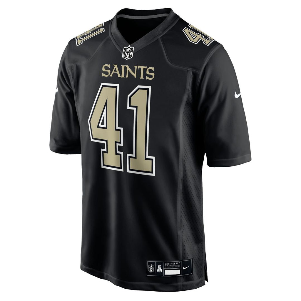 Alvin Kamara New Orleans Saints Nike Fashion Game Official Jersey - Carbon Black